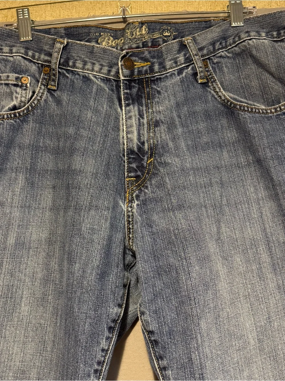Old Navy Men’s Bootcut Denim Jeans Size 38x34